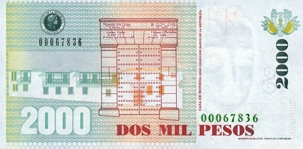  Casa de Moneda building (Collection of  Banco de la República)