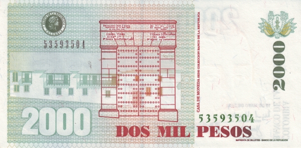  Casa de Moneda building (Collection of  Banco de la República)