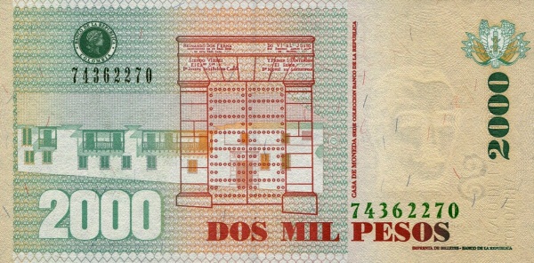  Casa de Moneda building (Collection of  Banco de la República)