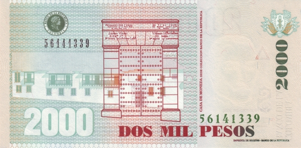  Casa de Moneda building (Collection of  Banco de la República)