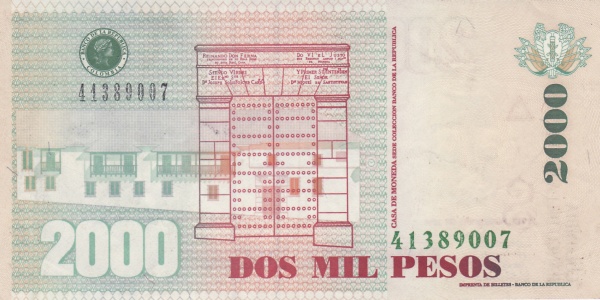  Casa de Moneda building (Collection of  Banco de la República)