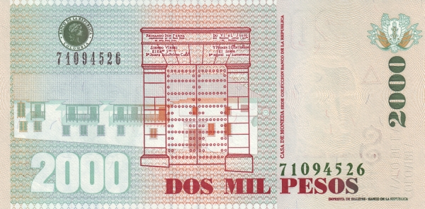  Casa de Moneda building (Collection of  Banco de la República)