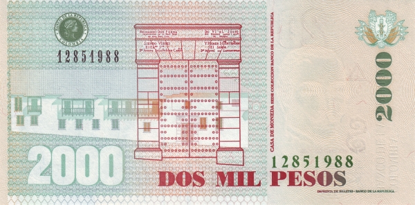  Casa de Moneda building (Collection of  Banco de la República)