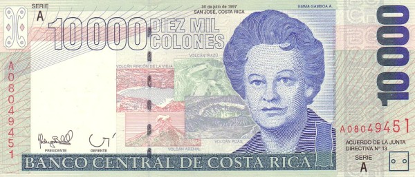  Volcanoes in Costa Rica; Emma Gamboa A.