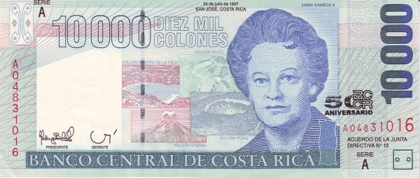  Volcanoes in Costa Rica; Emma Gamboa A.