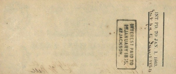  "Interest" Paid markings
