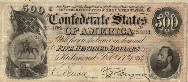 Confederate seal, General Thomas  Jonathan "Stonewall" Jackson