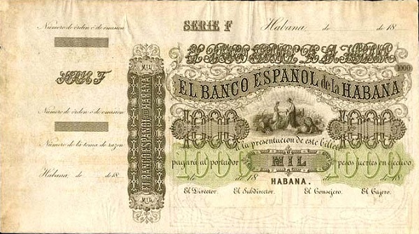  Allegorical woman, Indian, lion,  symbols of commerce