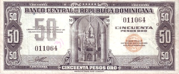 50 Pesos Oro