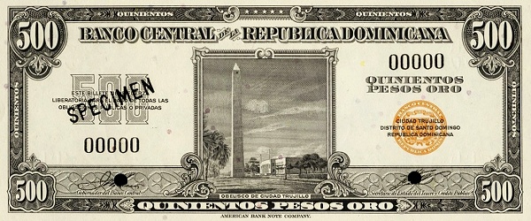 500 Pesos Oro
