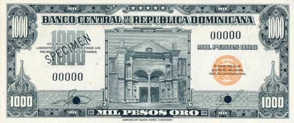 1.000 Pesos Oro