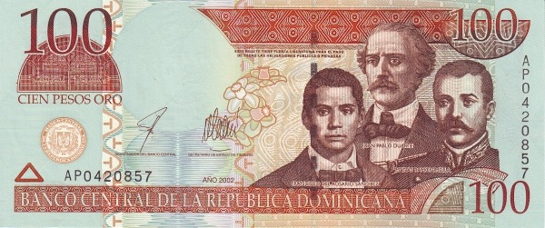 Francisco del Rosario Sanchez, Juan  Pablo Duarte, Matiás Ramón Mella
