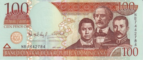   Francisco del Rosario Sanchez, Juan  Pablo Duarte, Matiás Ramón Mella