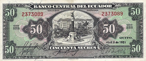  Monument to the Heroes of 19.10.1820,  Quito