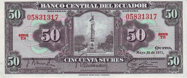  Monument to the  Heroes of 19.10.1820, Quito