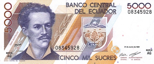  Juan Montalvo, arms