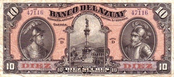  Diego de Almagro, Independence monument  (Quito), Sebastián de Benalcazar