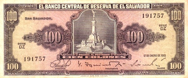  Independence monument, San Salvador