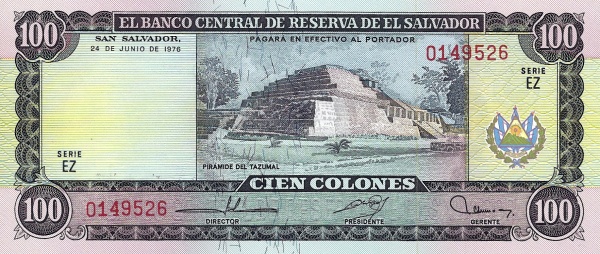  Tazumal pyramid