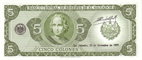 signature on back: