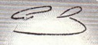signature on back: