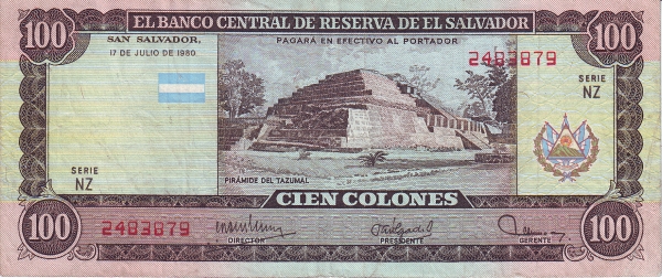   Tazumal pyramid