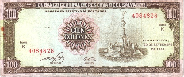  Independence monument, San Salvador