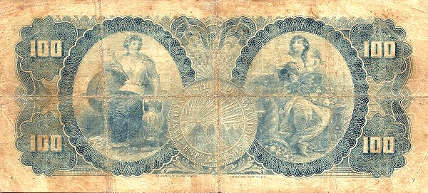 Allegorical women,  seal