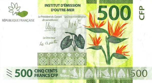 Tapa cloth pattern  (Wallis Island), Kava leaves, Bird od Paradise flower  (Strelitzia reginae)