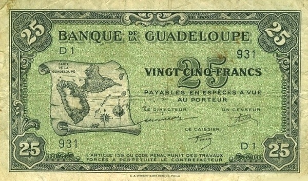 Map of Guadeloupe