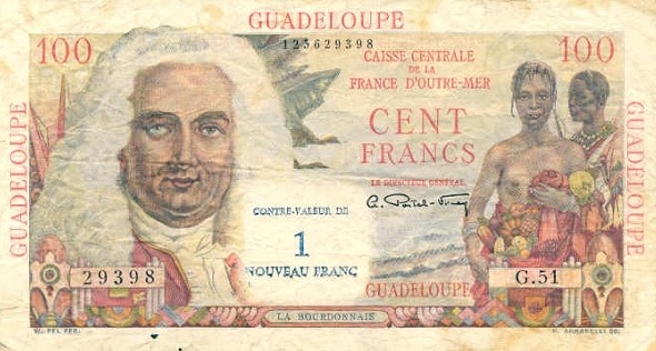 Louis Charles Mahé de la Bourdonnais,  couple