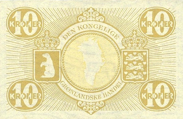 Arms, outline of  Greenland