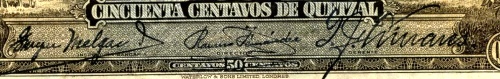 26.01.1933,    02.12.1938, 19.02.1941 & 21.10.1942   signature title at right: "Gerente"   signatures: