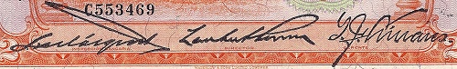 25.01.1936 &    04.02.1942   signature title at right: "Gerente"   signatures: