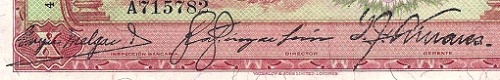 21.05.1935 -    12.06.1943 / 04.11.1941   signature title at right: "Gerente"   signatures: