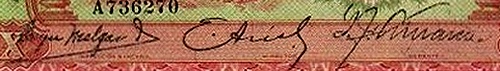21.05.1935 -    12.06.1943 / 04.11.1941   signature title at right: "Gerente"   signatures: