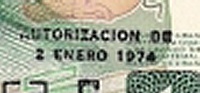02.01.1974*,   03.01.1975 & 07.01.1976   word "AUTORIZACIÓN" spelled with all capital letters