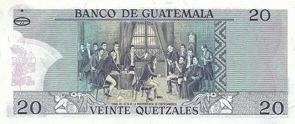  Signing of the  Central American Independence Act