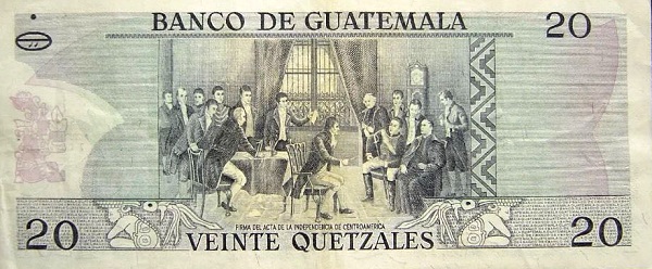  Signing of the  Central American Independence Act