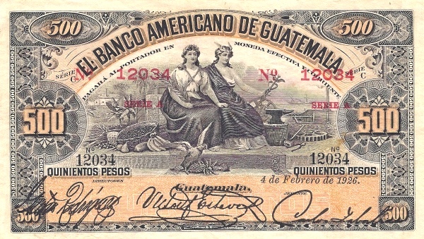  Allegorical women ("Agriculture" &  "Commerce")