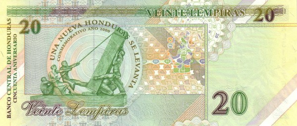  Work, Effort and Unity monument -  "A New Honduras is Rising"