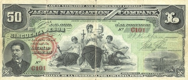 President Luis Bográn Barahona,  Allegorical figures