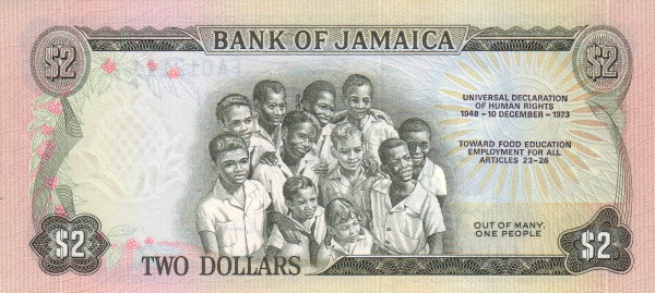 Students of Central Branch Primary  School (Kingston), representing the different races which make up the Jamaican  population