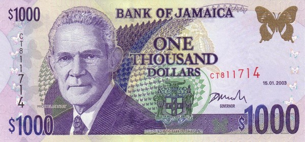  Michael Manley, Jamaican Giant  Swallowtail butterly (papilio homerus)