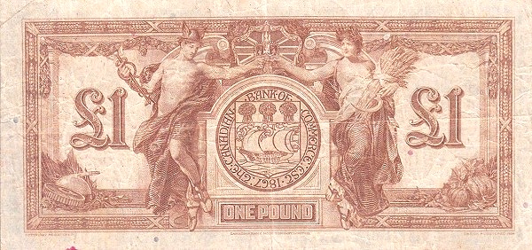 Mercury, seal, allegorical woman  ("Agriculture")
