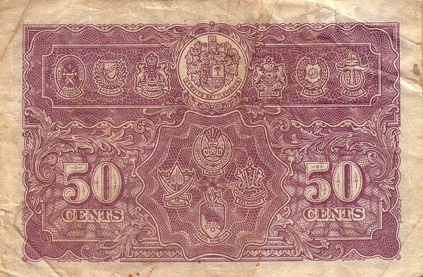  Arms of the  various member states (Straits Settlements, Trengganu, Kedah, Kelantan, Johore, Perlis, Brunei,  Perak, Pahang, Selangor, Negri Sembilan)