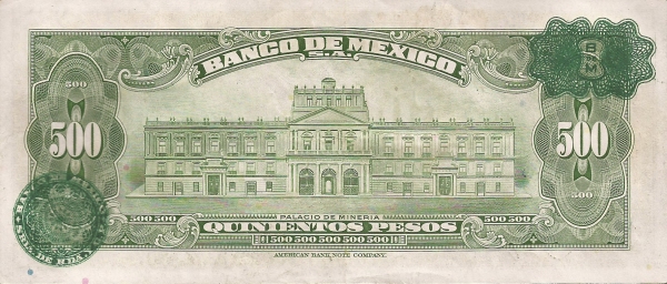  Ministry of Mining, Mexico City
