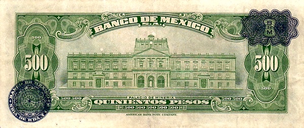 Ministry of Mining, Mexico City