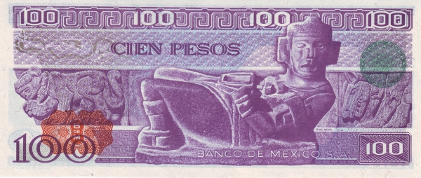  Chac Mool stone figure