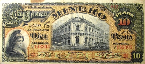 Athena, Banco Minero building